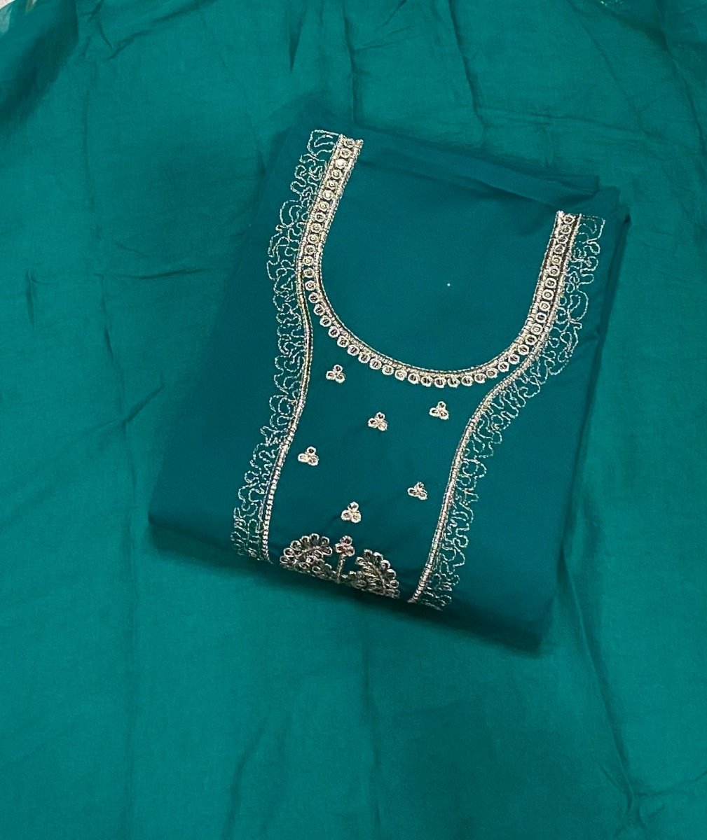 Dhamaka Offer Heavy Fiona Suit Set With Zari Work - Yanchi