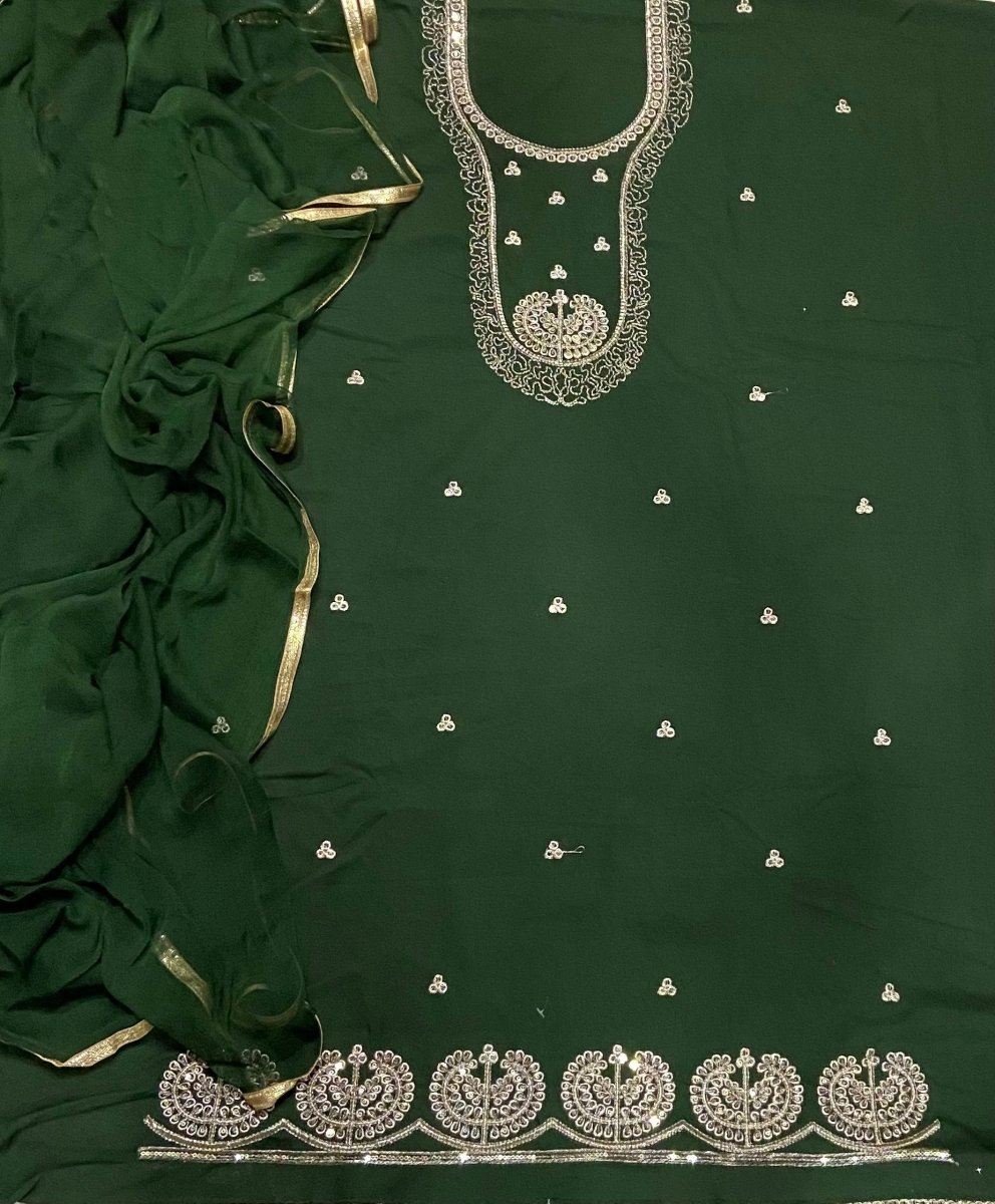 Dhamaka Offer Heavy Fiona Suit Set With Zari Work - Yanchi