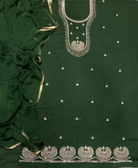 Dhamaka Offer Heavy Fiona Suit Set With Zari Work - Yanchi