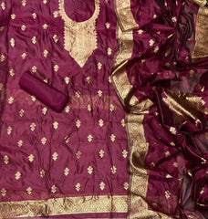 Dhamaka Offer Organza Banarsi Suit Set - Yanchi