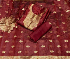 Dhamaka Offer Organza Banarsi Suit Set - Yanchi
