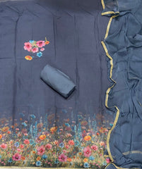 Dhamaka Offer Orgenza Suit Set with Khatli Work - Yanchi