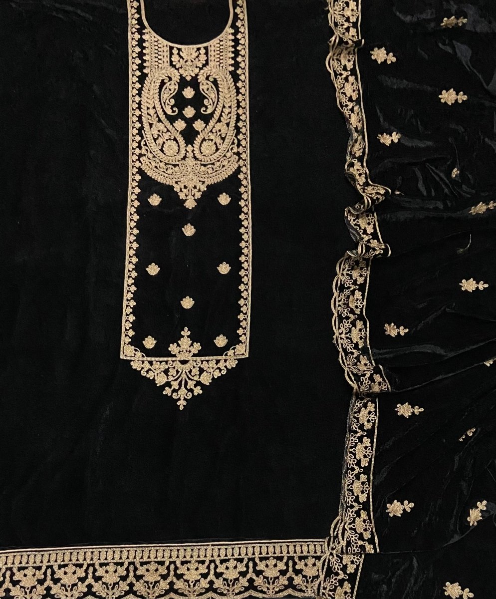 Dhamaka Offer Velvet Winter Suit Set(DN108) - Yanchi