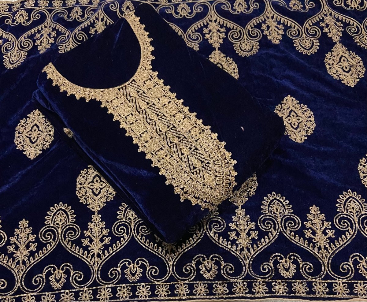 Dhamaka Offer Velvet Winter Suit Set(DN111) - Yanchi