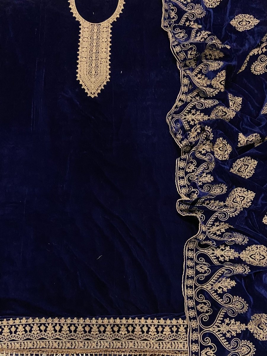 Dhamaka Offer Velvet Winter Suit Set(DN111) - Yanchi