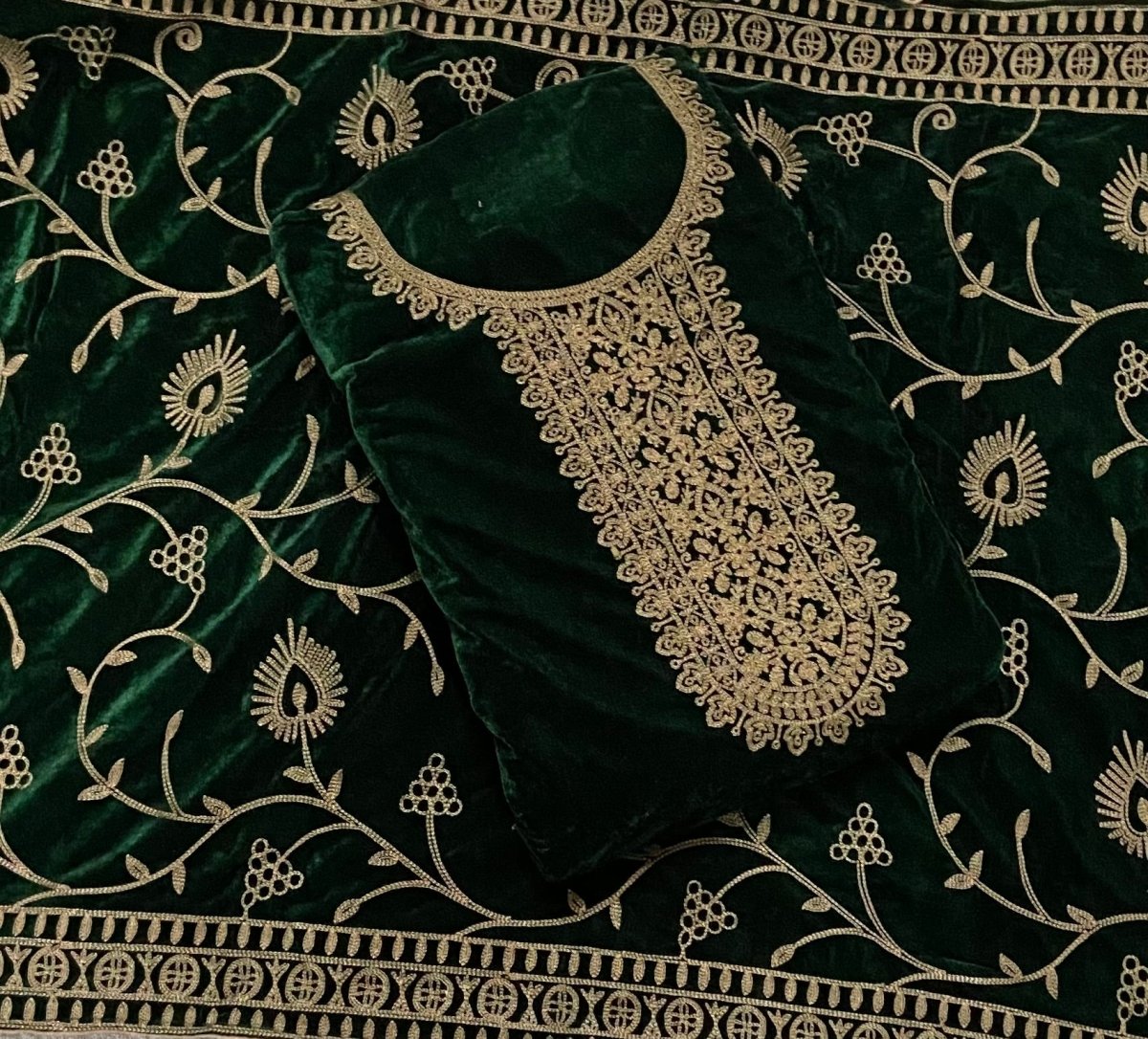 Dhamaka Offer Velvet Winter Suit Set(DN112) - Yanchi