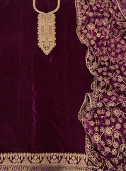Dhamaka Offer Velvet Winter Suit Set(DN113) - Yanchi