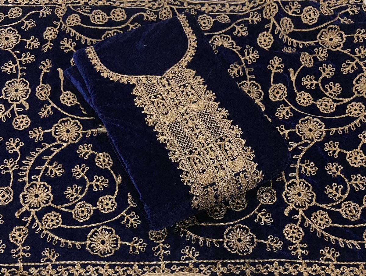 Dhamaka Offer Velvet Winter Suit Set(DN113) - Yanchi