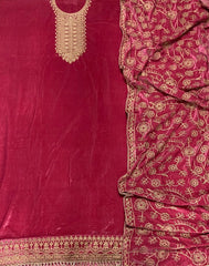 Dhamaka Offer Velvet Winter Suit Set(DN130) - Yanchi