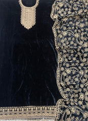 Dhamaka Offer Velvet Winter Suit Set(DN130) - Yanchi