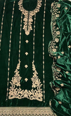 Dhamaka Offer Velvet Winter Suit Set(DN130) - Yanchi