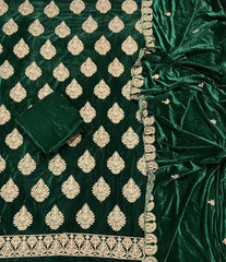 Dhamaka Offer Velvet Winter Suit Set(DN132) - Yanchi