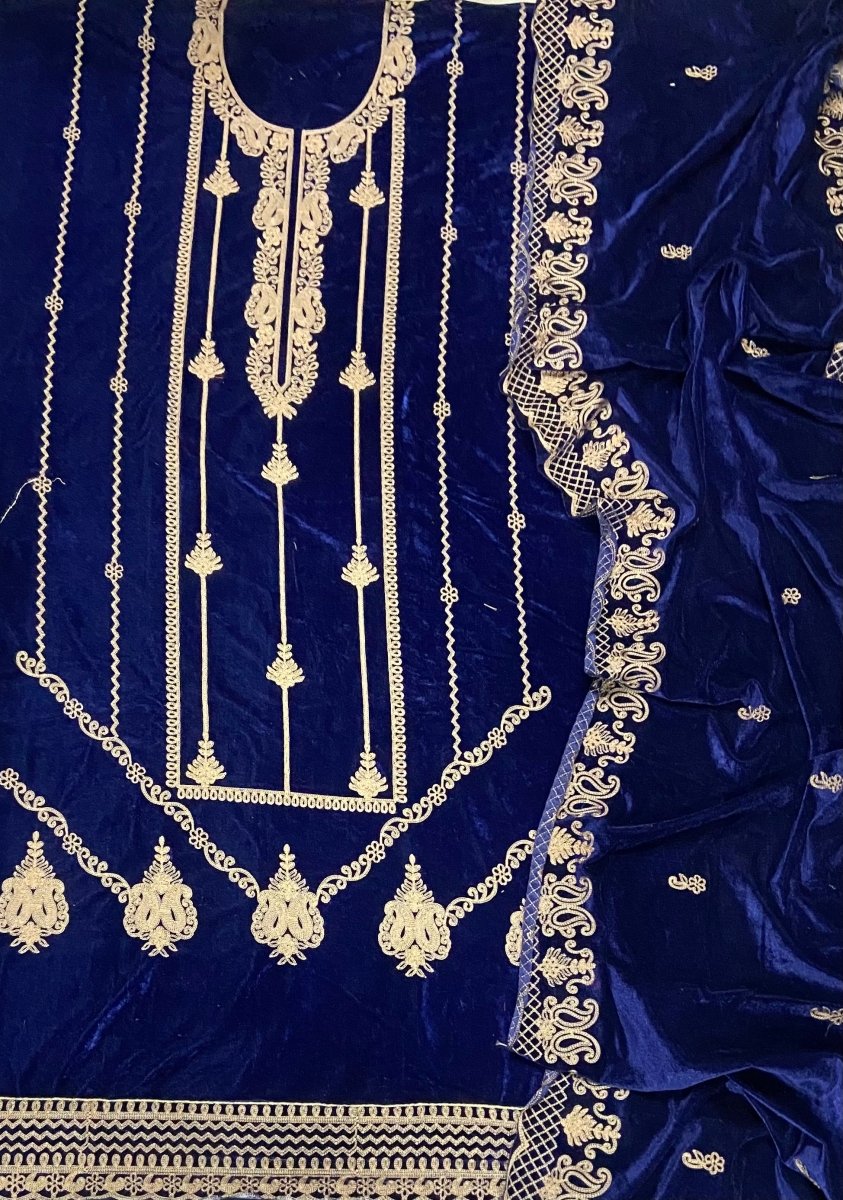 Dhamaka Offer Velvet Winter Suit Set(DN151) - Yanchi