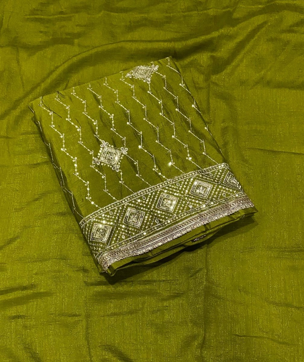 Dhamaka Offer Zomato Suit Set With Zari Work - Yanchi