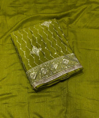 Dhamaka Offer Zomato Suit Set With Zari Work - Yanchi