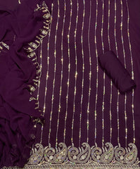 Dhamaka Offer Zomato Suit Set With Zari Work - Yanchi