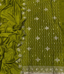 Dhamaka Offer Zomato Suit Set With Zari Work - Yanchi