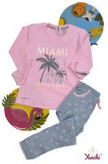 Dream Threads Miami Tshirt & Bottom Set (Pink) - Yanchi