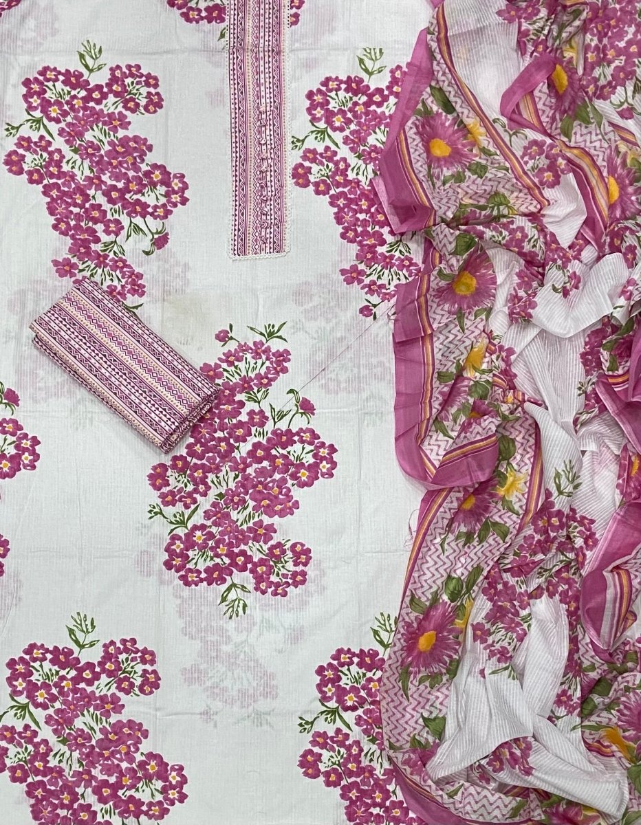 Elegant Work Pure Cotton Suit Set - Yanchi