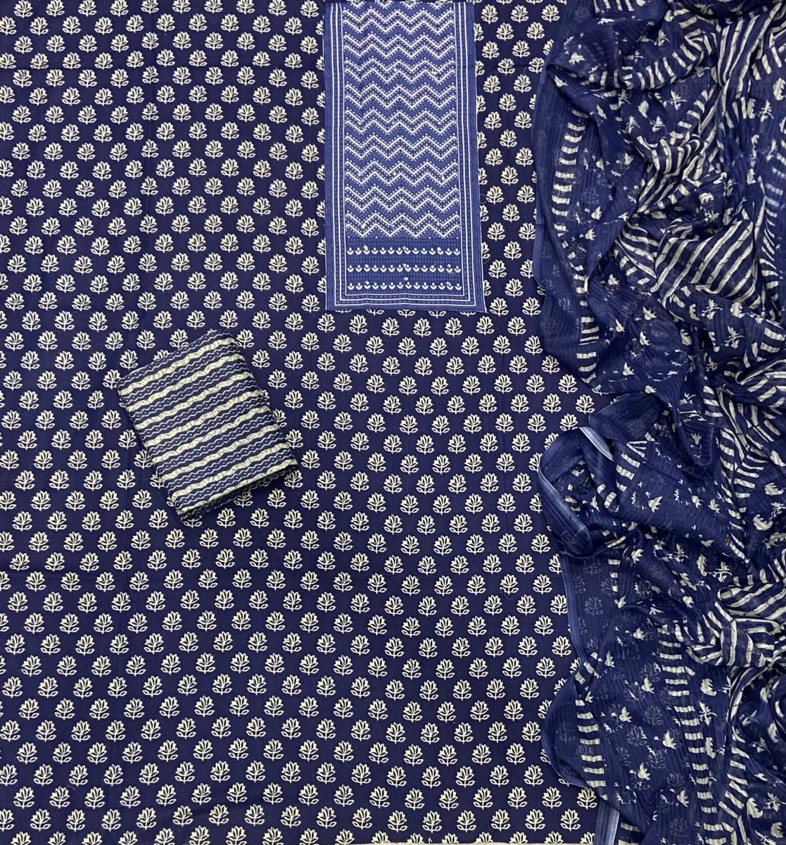 Elegant Work Pure Cotton Suit Set - Yanchi