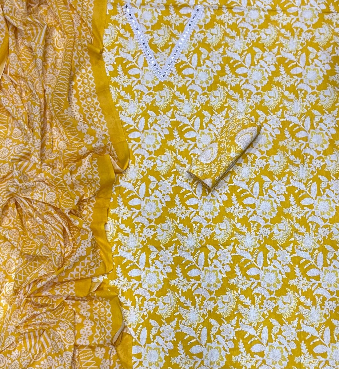 Elegant Work Pure Cotton Suit Set - Yanchi