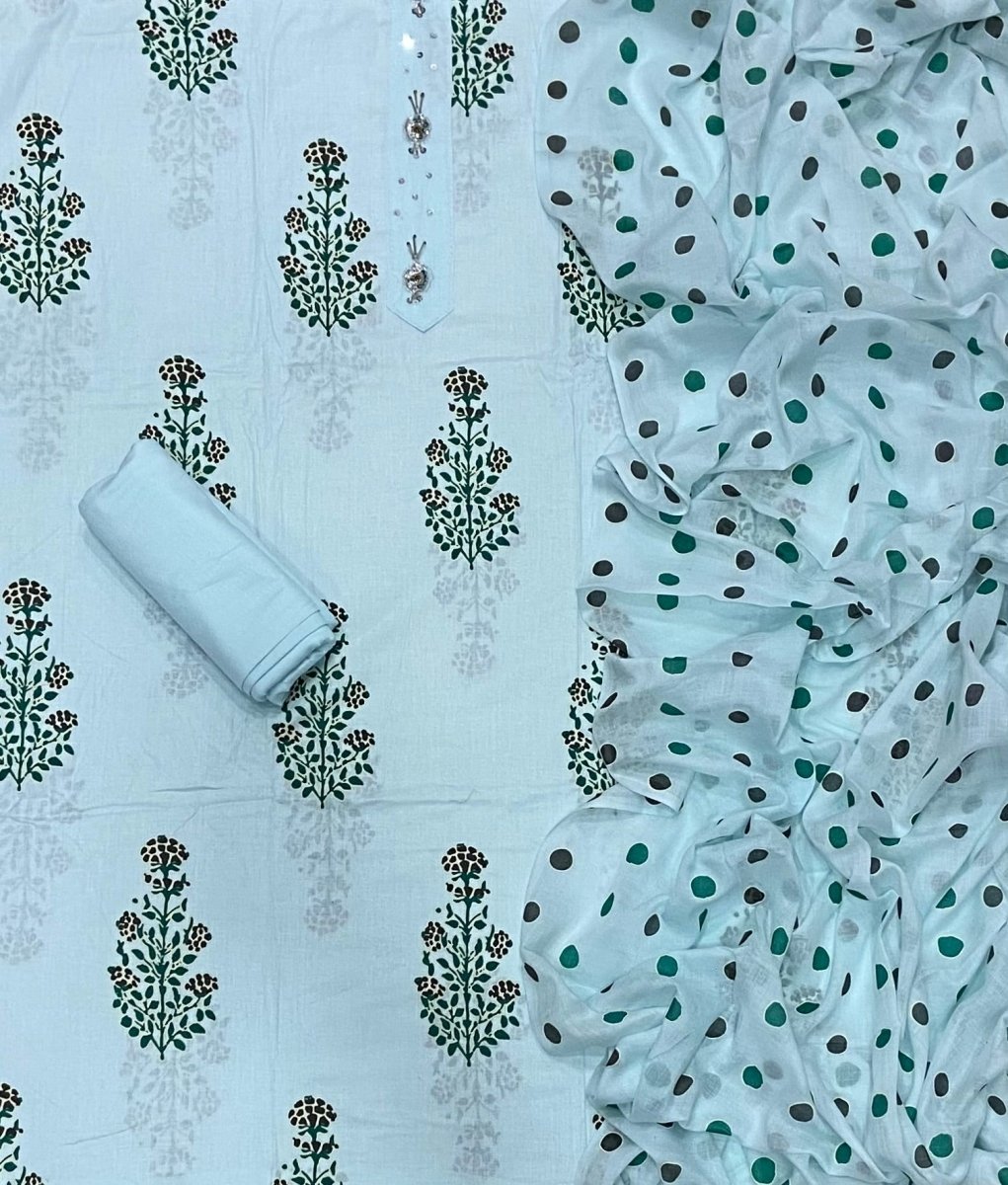 Elegant Work Pure Cotton Suit Set - Yanchi