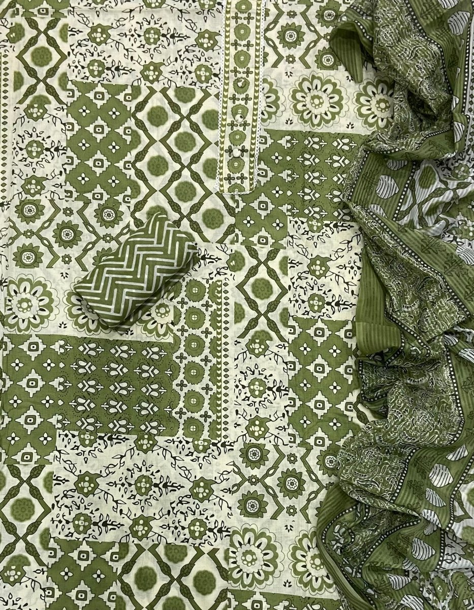 Elegant Work Pure Cotton Suit Set - Yanchi