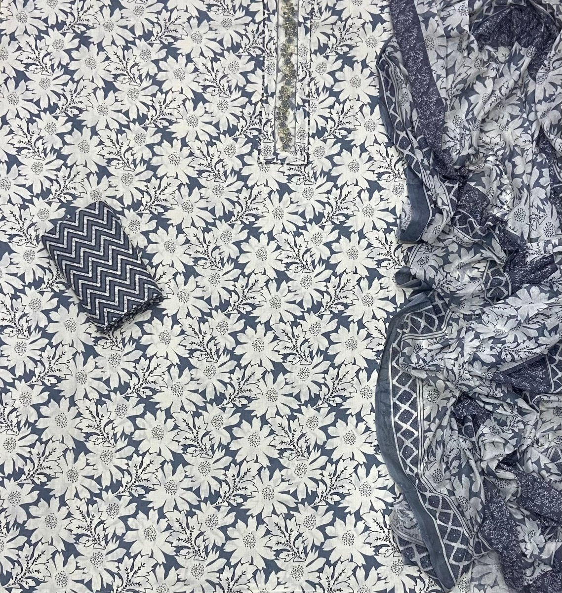 Elegant Work Pure Cotton Suit Set - Yanchi