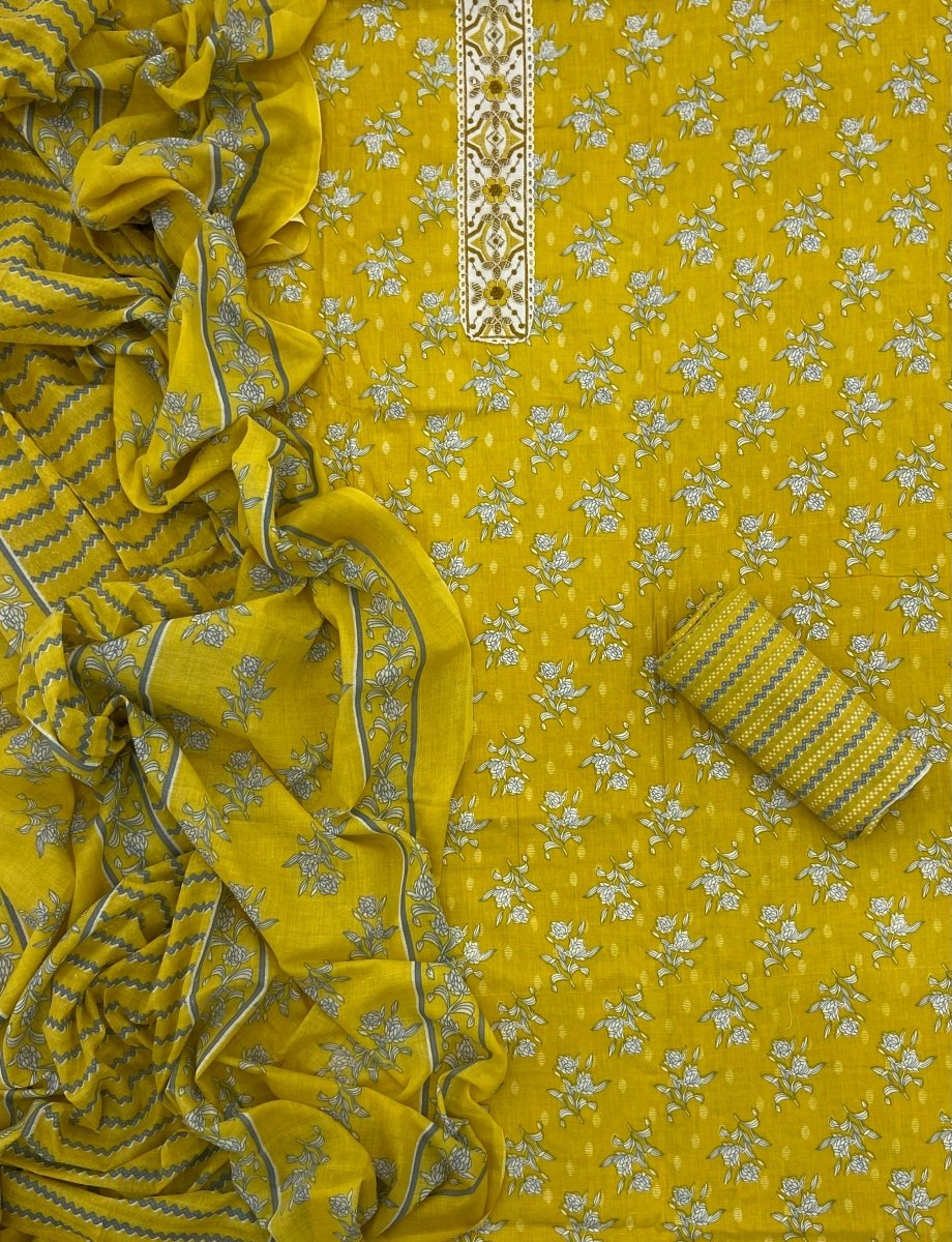 Elegant Work Pure Cotton Suit Set - Yanchi