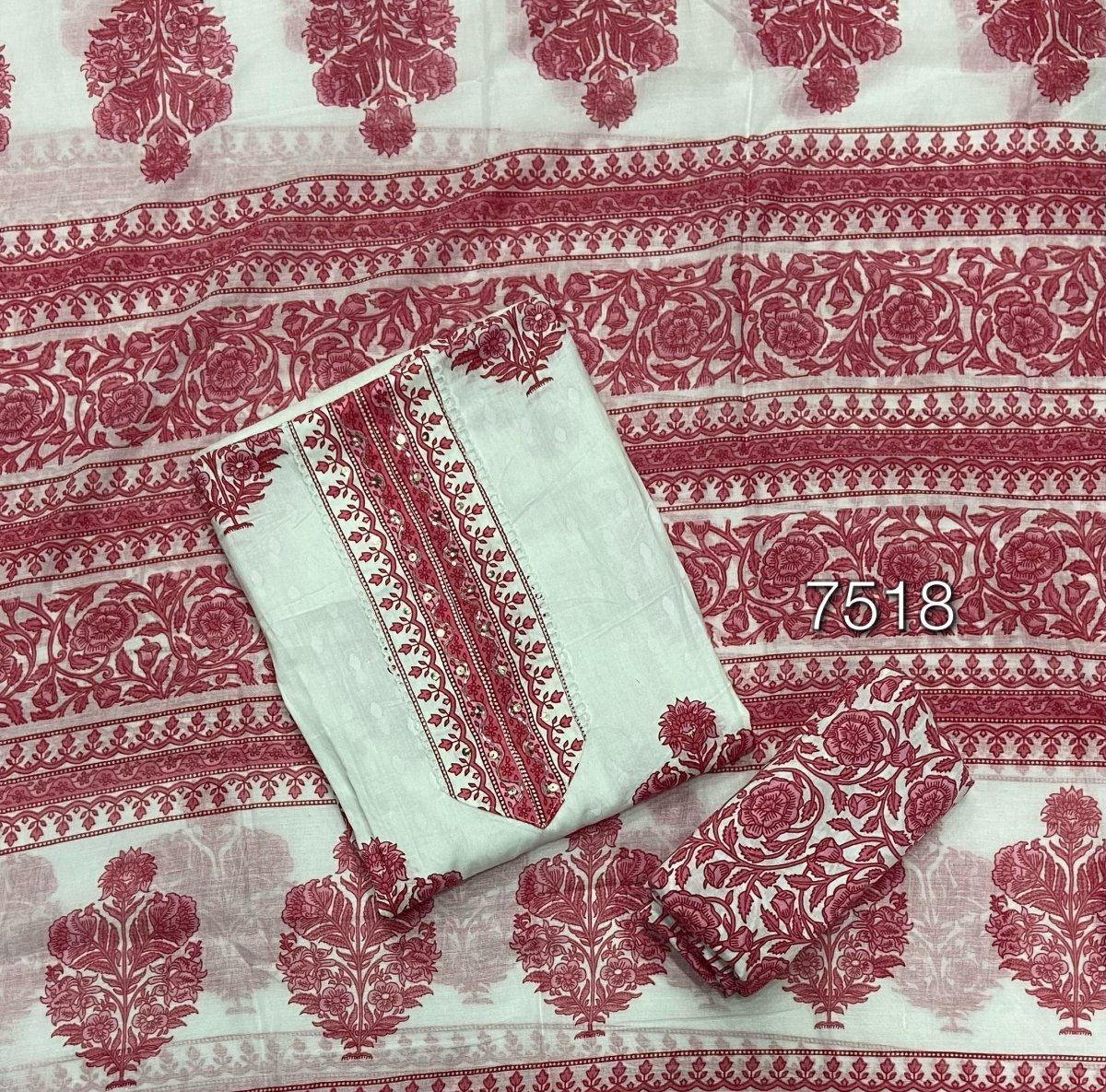 Elegant Work Pure Cotton Suit Set - Yanchi