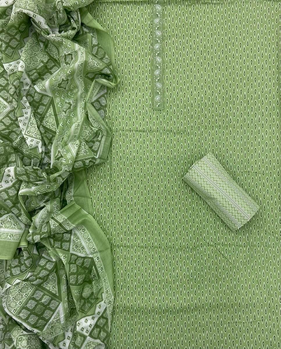 Elegant Work Pure Cotton Suit Set - Yanchi