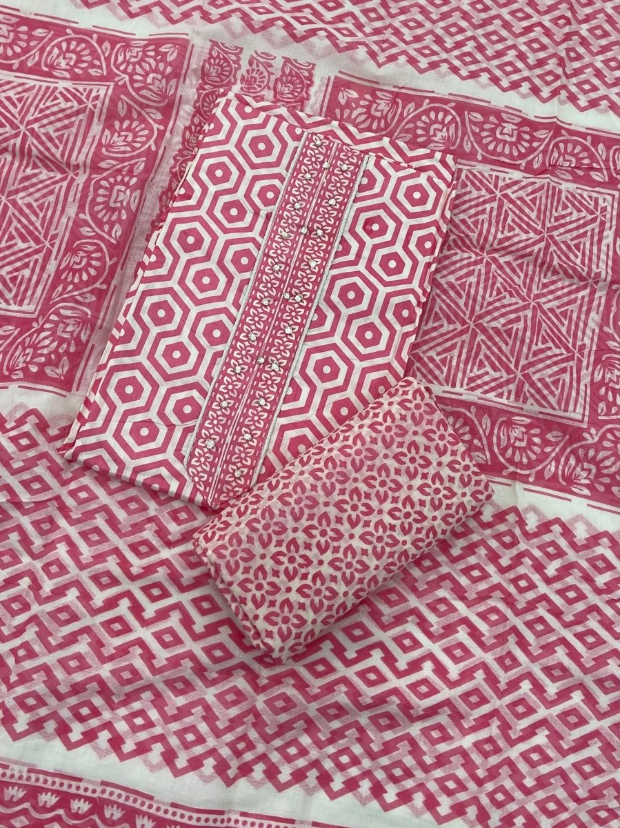 Elegant Work Pure Cotton Suit Set - Yanchi