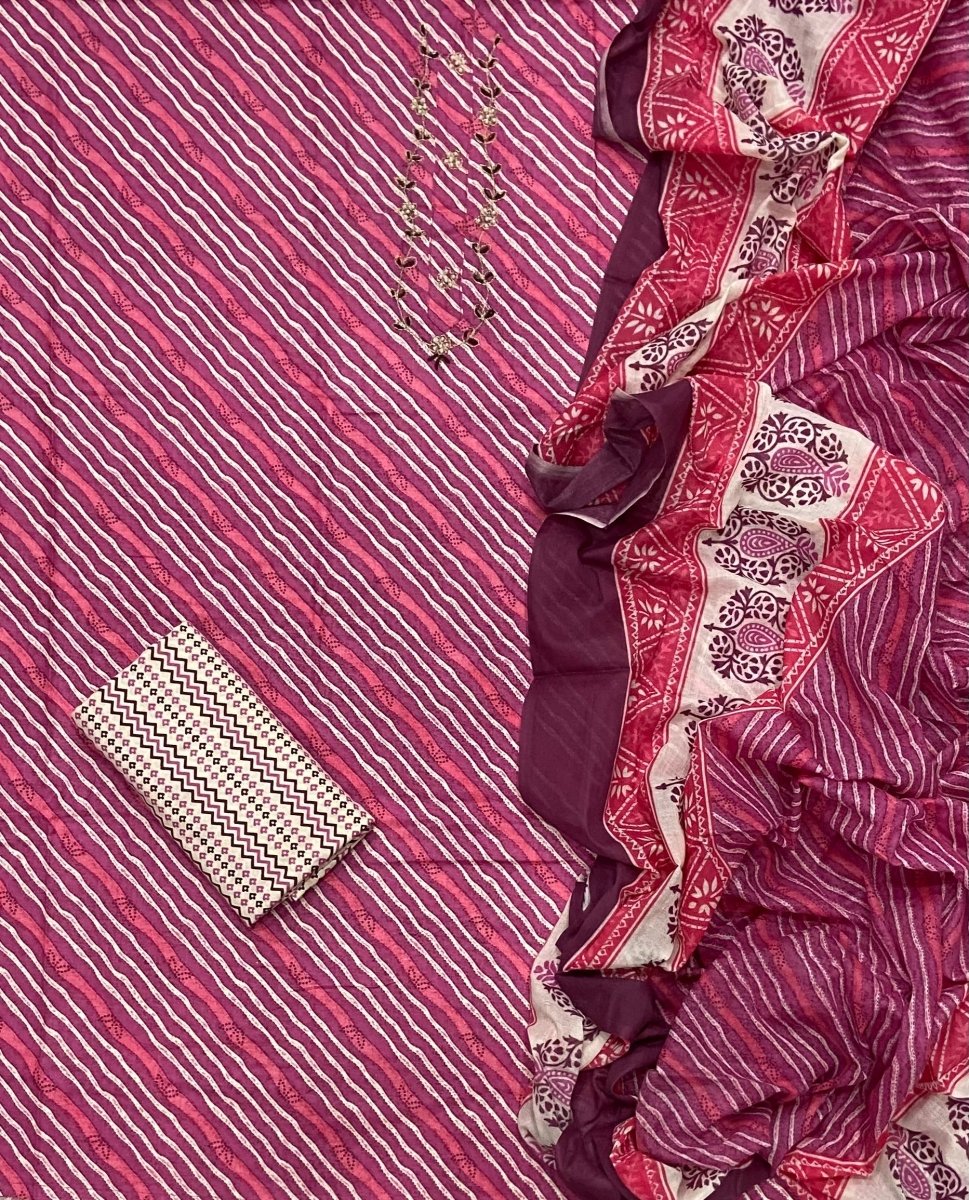 Elegant Work Pure Cotton Suit Set - Yanchi