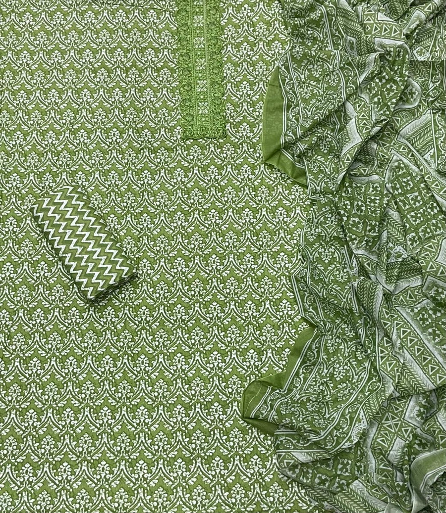 Elegant Work Pure Cotton Suit Set - Yanchi