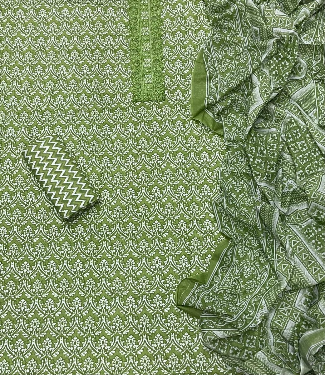 Elegant Work Pure Cotton Suit Set - Yanchi