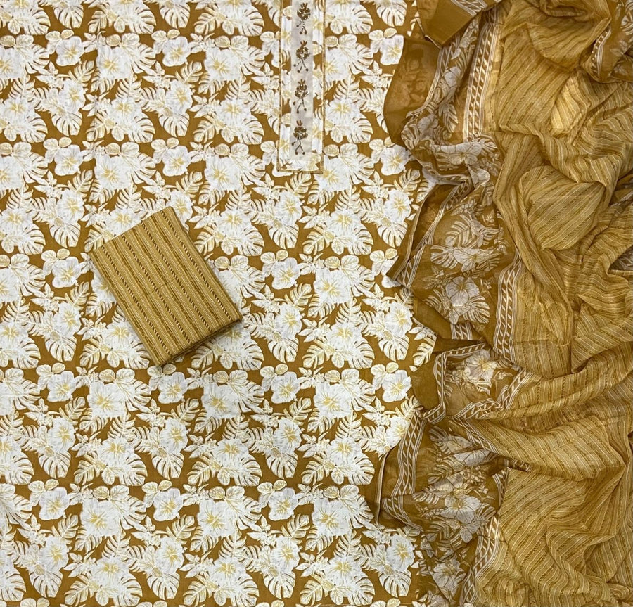 Elegant Work Pure Cotton Suit Set - Yanchi