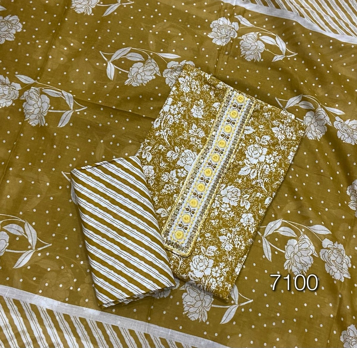 Elegant Work Pure Cotton Suit Set - Yanchi