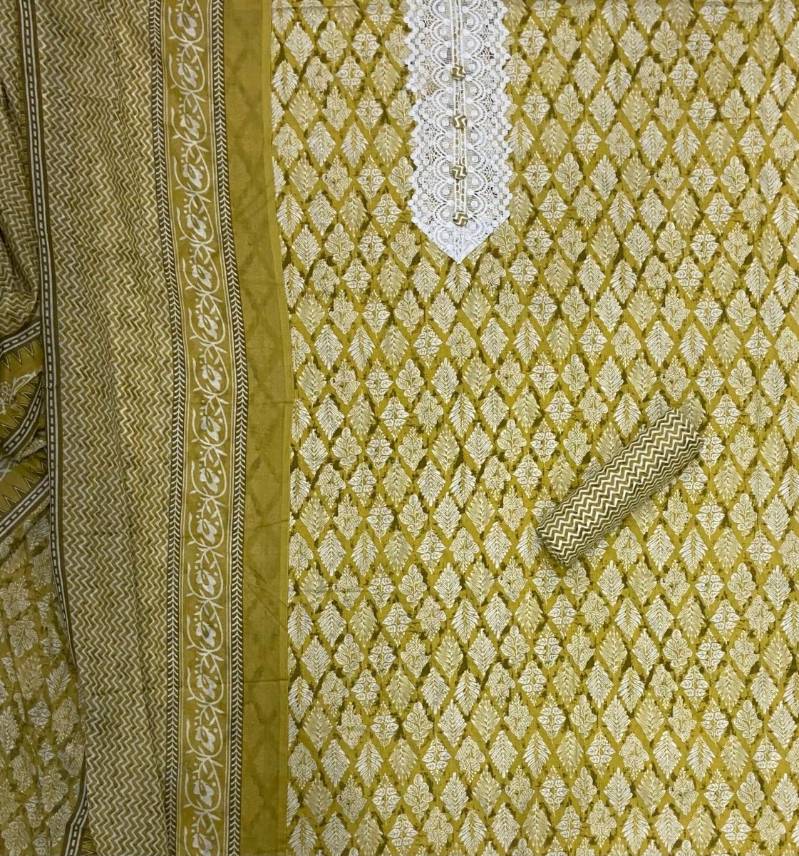 Elegant Work Pure Cotton Suit Set - Yanchi