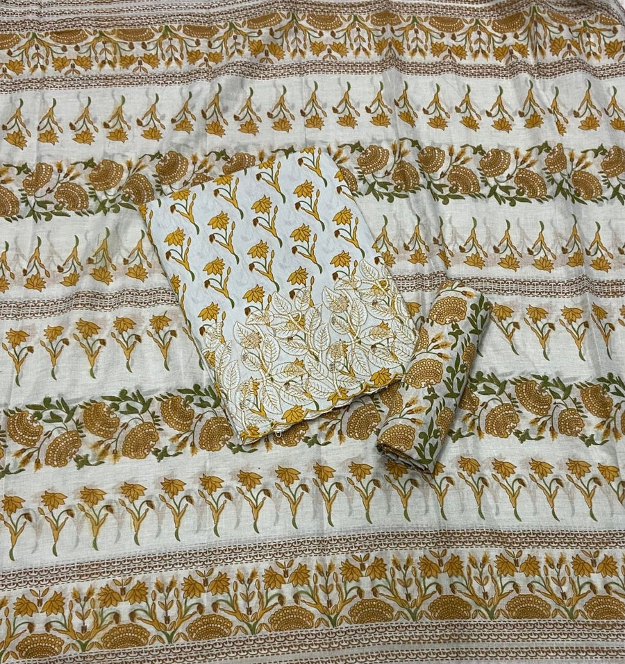 Elegant Work Pure Cotton Suit Set - Yanchi