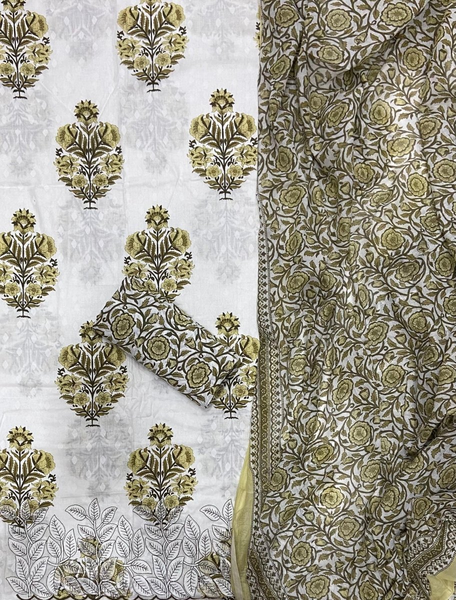 Elegant Work Pure Cotton Suit Set - Yanchi
