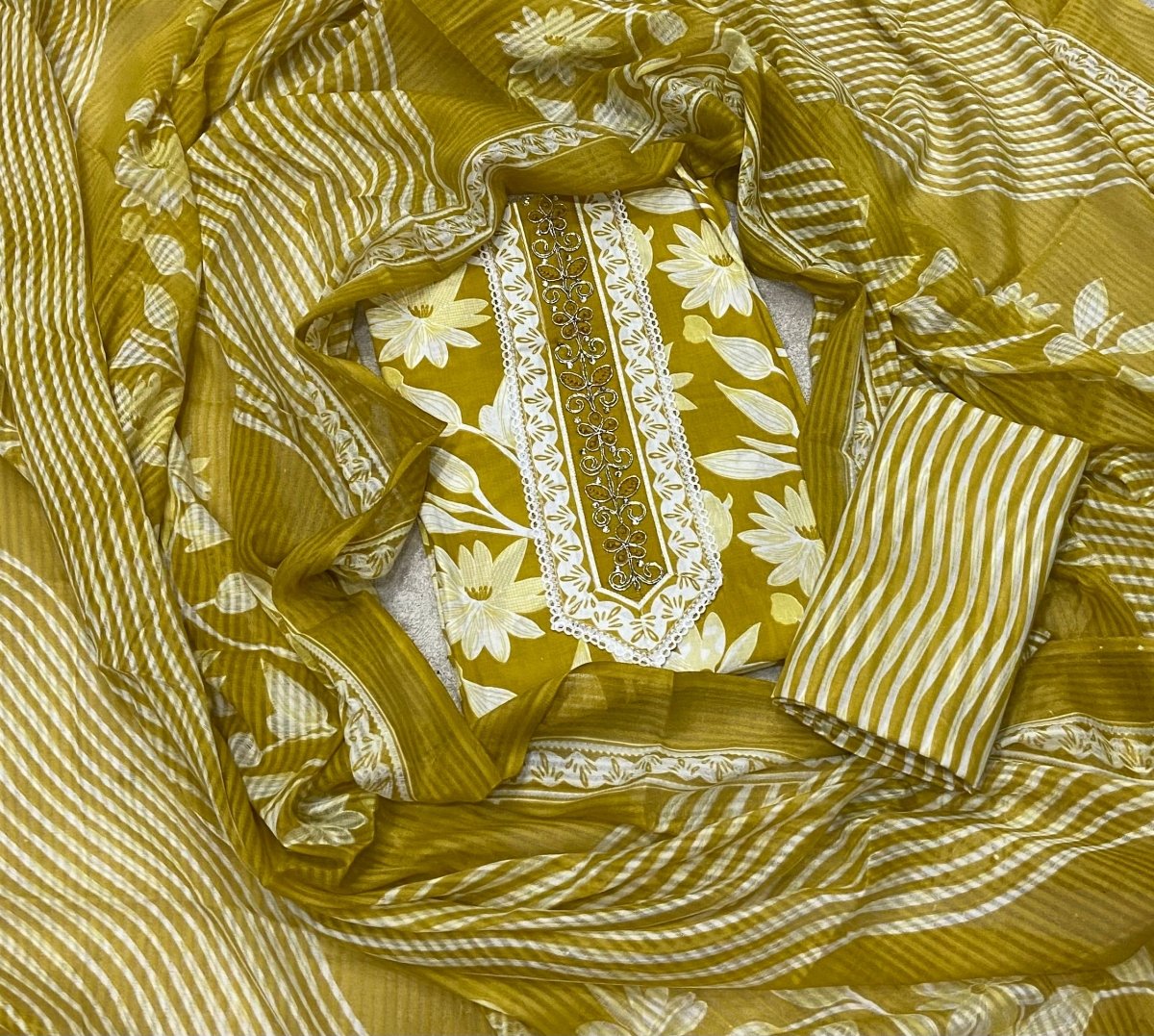 Elegant Work Pure Cotton Suit Set - Yanchi