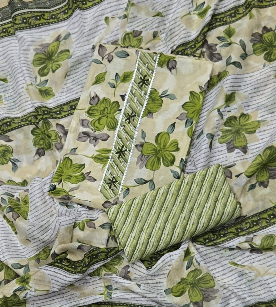 Elegant Work Pure Cotton Suit Set - Yanchi