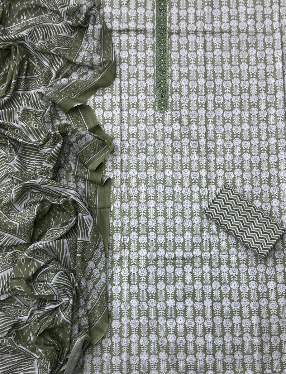 Elegant Work Pure Cotton Suit Set - Yanchi