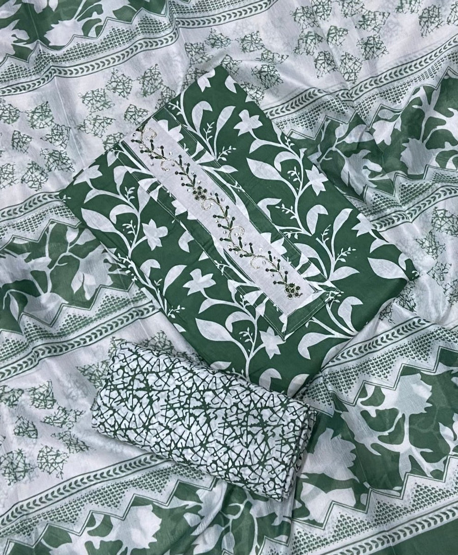Elegant Work Pure Cotton Suit Set - Yanchi