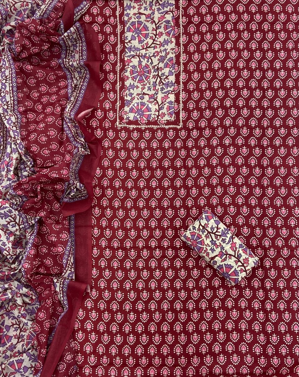 Elegant Work Pure Cotton Suit Set - Yanchi