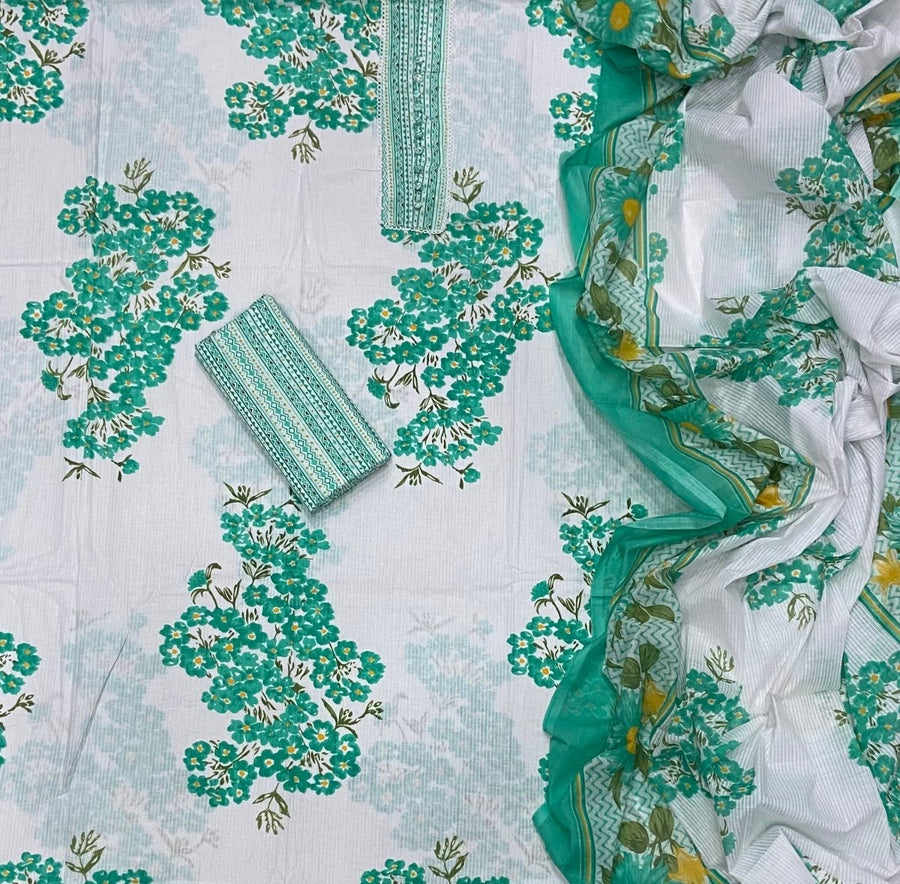 Elegant Work Pure Cotton Suit Set - Yanchi