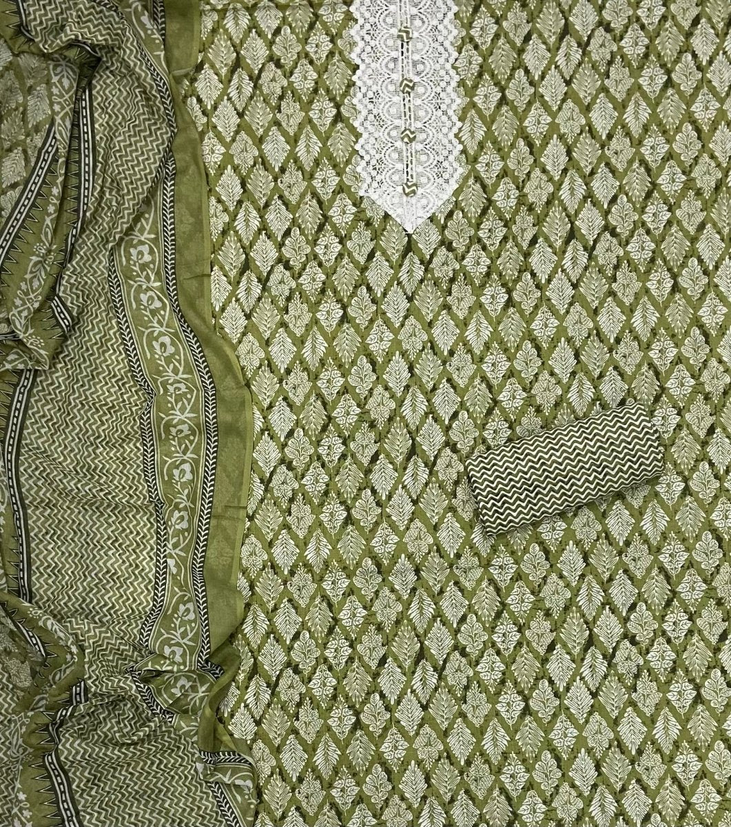 Elegant Work Pure Cotton Suit Set - Yanchi