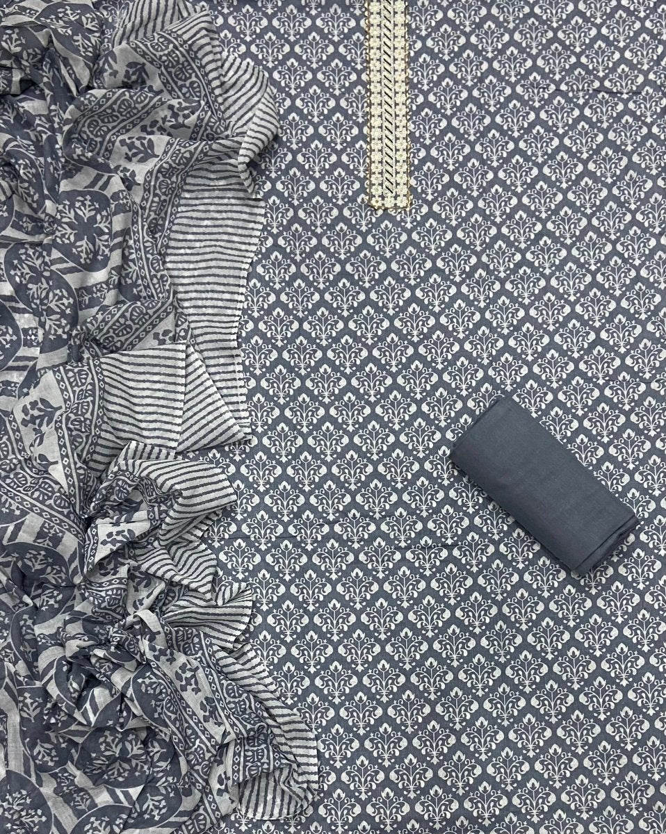 Elegant Work Pure Cotton Suit Set - Yanchi