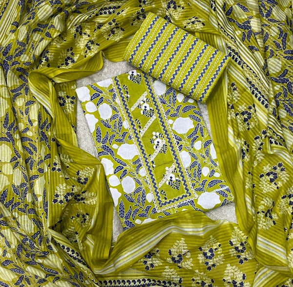 Elegant Work Pure Cotton Suit Set - Yanchi