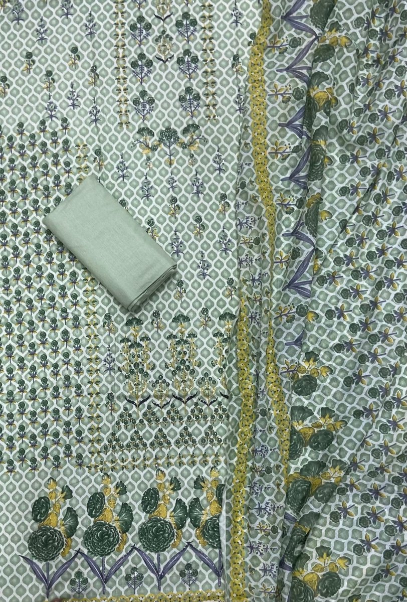 Elegant Work Pure Cotton Suit Set - Yanchi
